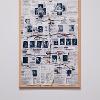 Alkaid Ramirez, R&S Family Tree, 2022. Collaged receipts and Polaroid images. 35 x 23 inches. Photography by Cindy Dillingham.