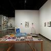 Installation view of Reading Room: Zines, Comix, and Other Radical Texts, featuring Kristen Liu-Wong. September 3 – November 16, 2024. Wignall Museum of Contemporary Art at Chaffey College, Rancho Cucamonga, CA. Photography by Cindy Dillingham.