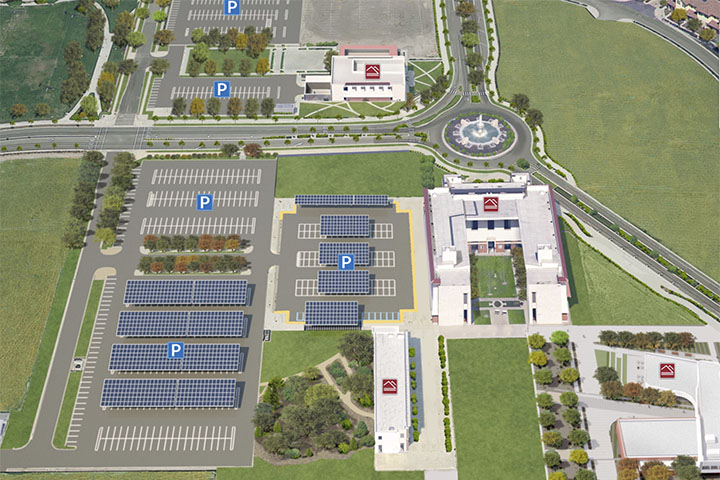 Chaffey College Chino Campus Map Interactive online map