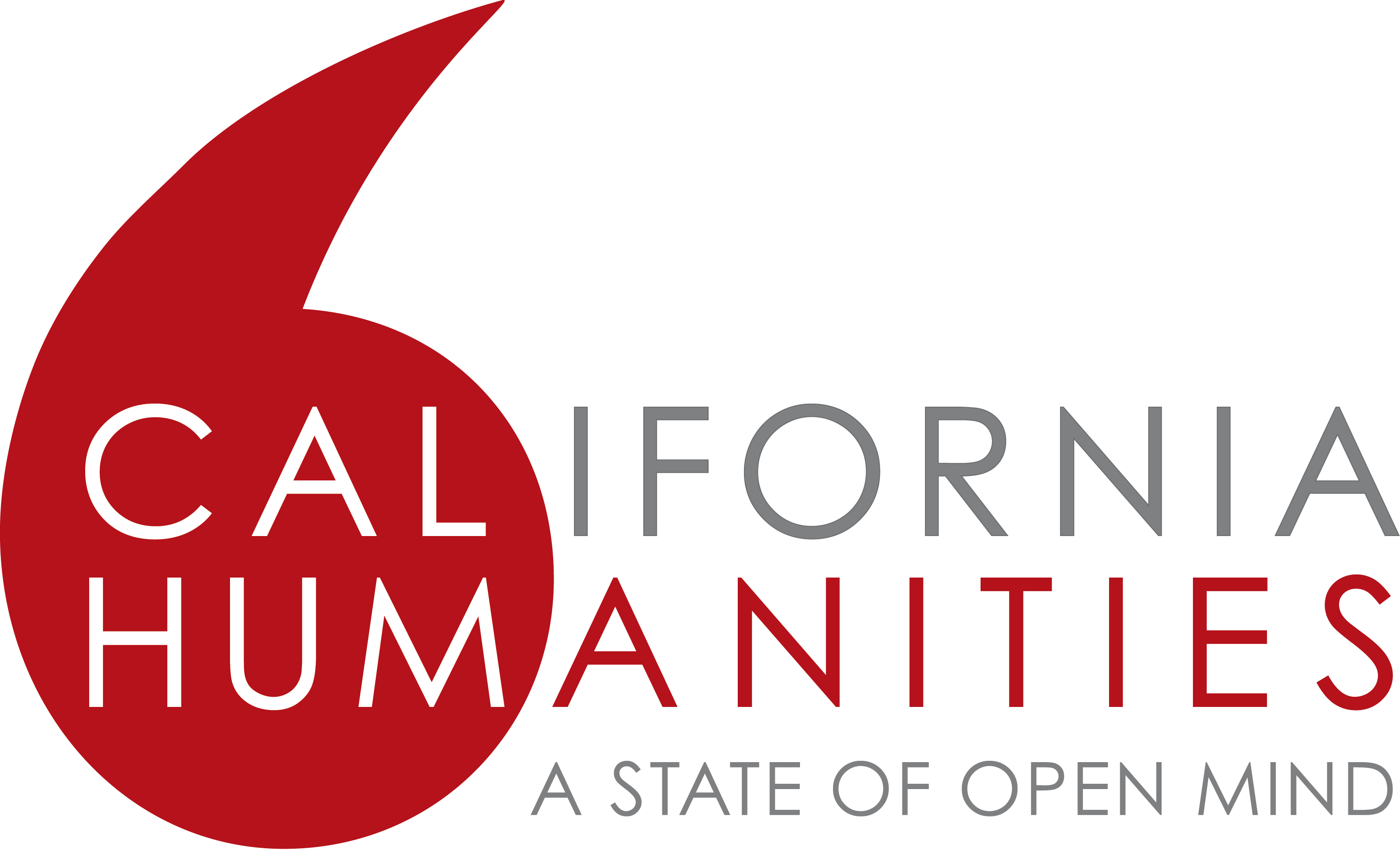 California Humanities graphic identity.